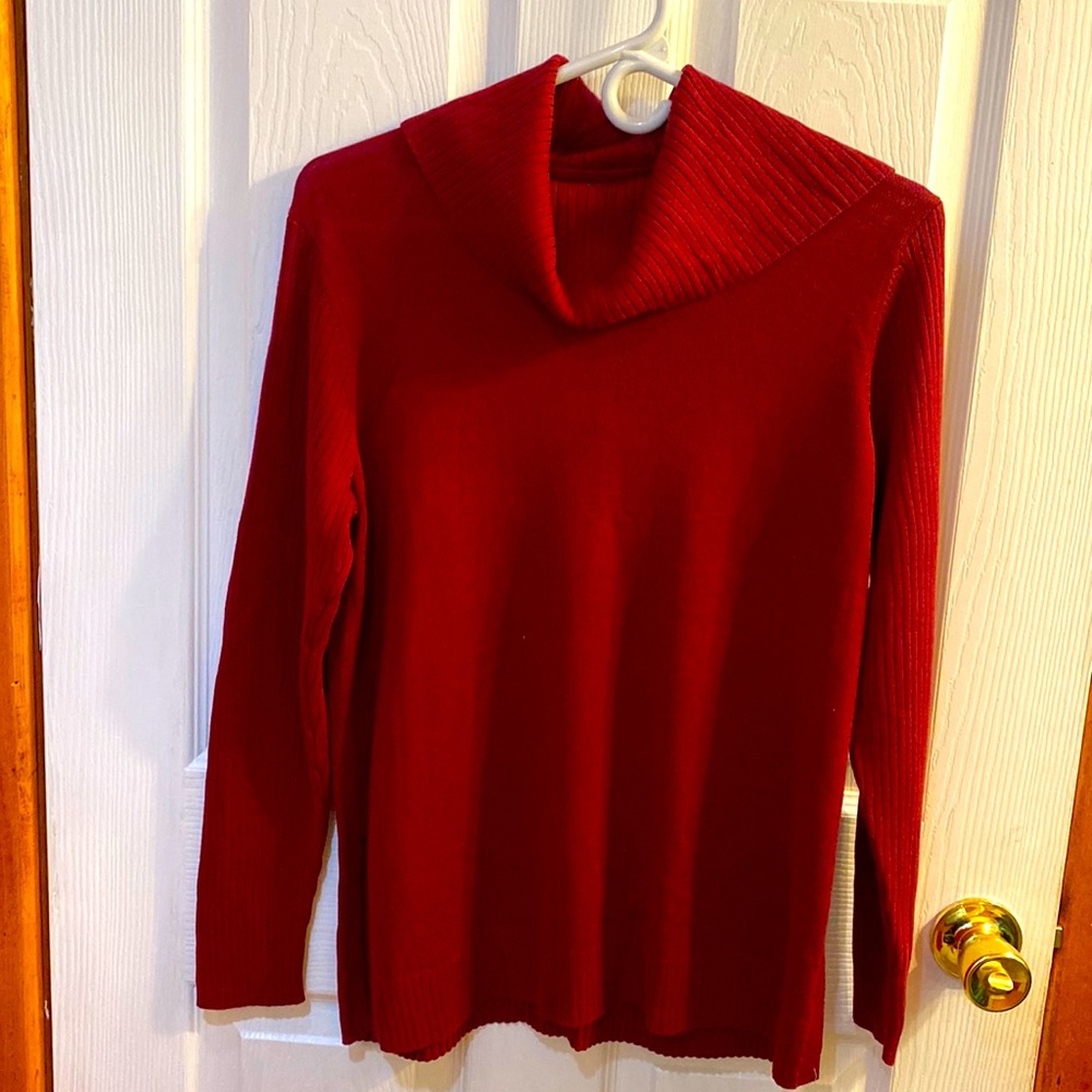 CROWN & IVY COWL NECK SWEATER PM